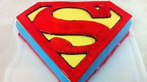 Superman | Man Of Steel Cake (How To)