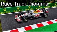 DIY GT F1 Race Track Diorama for diecast scale models | Easy Build
