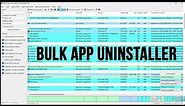 How to Uninstall Multiple Apps and Programs at the Same Time with Bulk Crap Uninstaller