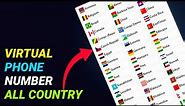 ANY COUNTRY: how to get free virtual phone number