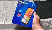 Unboxing a Samsung Galaxy A01! (Tracfone)