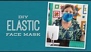 How to make an easy face mask that's washable and reusable with spare fabric