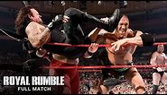 FULL MATCH - 2008 Royal Rumble Match: Royal Rumble 2008