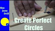 How to Draw Perfect Circles Using a Common Ruler