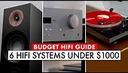 HiFi Starter Kits!! TOP SIX Home Stereo System UNDER 1000!!