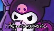 #CapCut kuromi wallpapers 💜🤍🖤 | Kuromi