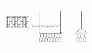 Hanging Wine Glass Rack - Free CAD Drawings