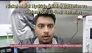 Nickel Metal Hydride (NiMH) Batteries vs Lithium Ion (Li-ion) Batteries, What are Differences?