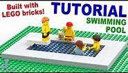 LEGO Swimming Pool How To TUTORIAL