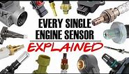 EVERY ENGINE SENSOR EXPLAINED - MAF, MAP, IAT, TPS, 02, NOx, EGT - How it works, location, OBD2 code