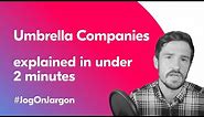 Umbrella Companies Explained in 2mins | Jog on Jargon