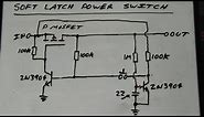EEVblog #262 - World's Simplest Soft Latching Power Switch Circuit
