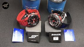 Sonata SF | Men's Watches | Analogue Digital | Review of 77070PP02 & 77071PP01