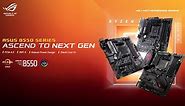 AMD B550 Motherboards Ascend to Next Gen with ASUS, ROG, and TUF Gaming