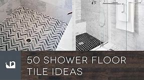 50 Shower Floor Tile Ideas