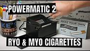 Powermatic 2 Electronic Plus Automated Cigarette Injector RYO Smokes At Home