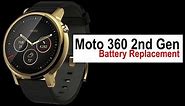 Moto 360 2nd Generation Battery Replacement - How to