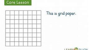 Use grid paper to find the area
