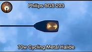 Philips SGS 203 With A Cycling 70w Metal Halide Lamp