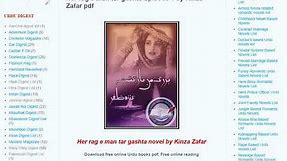 How To Download Novels Pdf from Famous Urdu Novels ?
