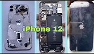How to restore iPhone 12 Cracked | Destroyed Phone Restoration😮