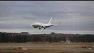 RAAF Boeing 737-7DT (BBJ) A36-001 Landing in Canberra