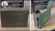 1942 US .30 Cal Carbine M1 Ammo Box Restoration