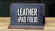 39 - Leather iPad Folio