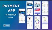 Payment App UI UX Design || PayMoney App Figma Tutorial