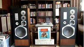 Marantz HD880 speakers - Classic Vintage Akai Stereo System: AP 306C Turntable & AA 1150 Receiver