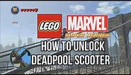How to Unlock Deadpool's Scooter - LEGO Marvel Super Heroes