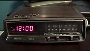 Vintage 1980 Zenith AM/FM Digital Clock Radio
