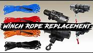 How to replace winch rope on your winch | SuperATV