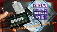 Hynix 4 Gb DDR3L Ram Unboxing & Benchmark Testing on HP 15 Series | Flipkart send me Old Micron Ram