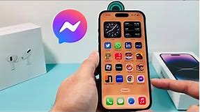 How to Install FaceBook Messenger App on iPhone