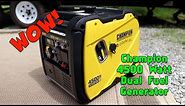 #68 Champion Dual Fuel 4500 Watt Inverter Generator. Unboxing, setup, and review. Best RV generator?