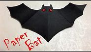 DIY: Halloween Decorations | Paper Bat | Easy Crafts for Kids