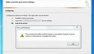 the connection to microsoft exchange is unavailable outlook 2010