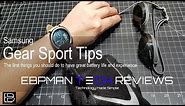 First things you should do! Samsung Gear Sport Tips