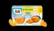 Dole® Mandarin Orange Fruit Bowls® in 100% Juice, 4 Count