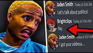 Trolling JADEN SMITH With Will Smith SLAP Memes On Discord!