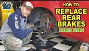 How To Replace Rear Brakes - Dodge Neon (Andy’s Garage: Episode - 410)