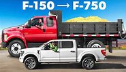 Testing EVERY Ford Truck (F150 - F750)