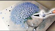 UNBELIEVABLE Forget-Me-Not Art! TEXTURE Made from Sand!! | AB Creative Tutorial