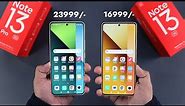 Redmi Note 13 Pro Vs Note 13 5G Detail Comparison I Which is Better for You ?