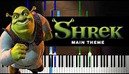 Shrek (Main Theme: Fairytale) - Piano Tutorial