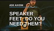 Speaker Feet: Should I Use Speaker Spikes or Rubber Feet?