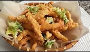 Fried dried squid (Ojingeo-twigim: 오징어튀김)