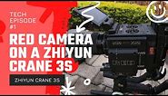 RED DRAGON CAMERA on a ZHIYUN CRANE 3S | 8K & 5K Professional Cameras