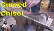 Forging a curved chisel from Atlantic 33 or Flutagon